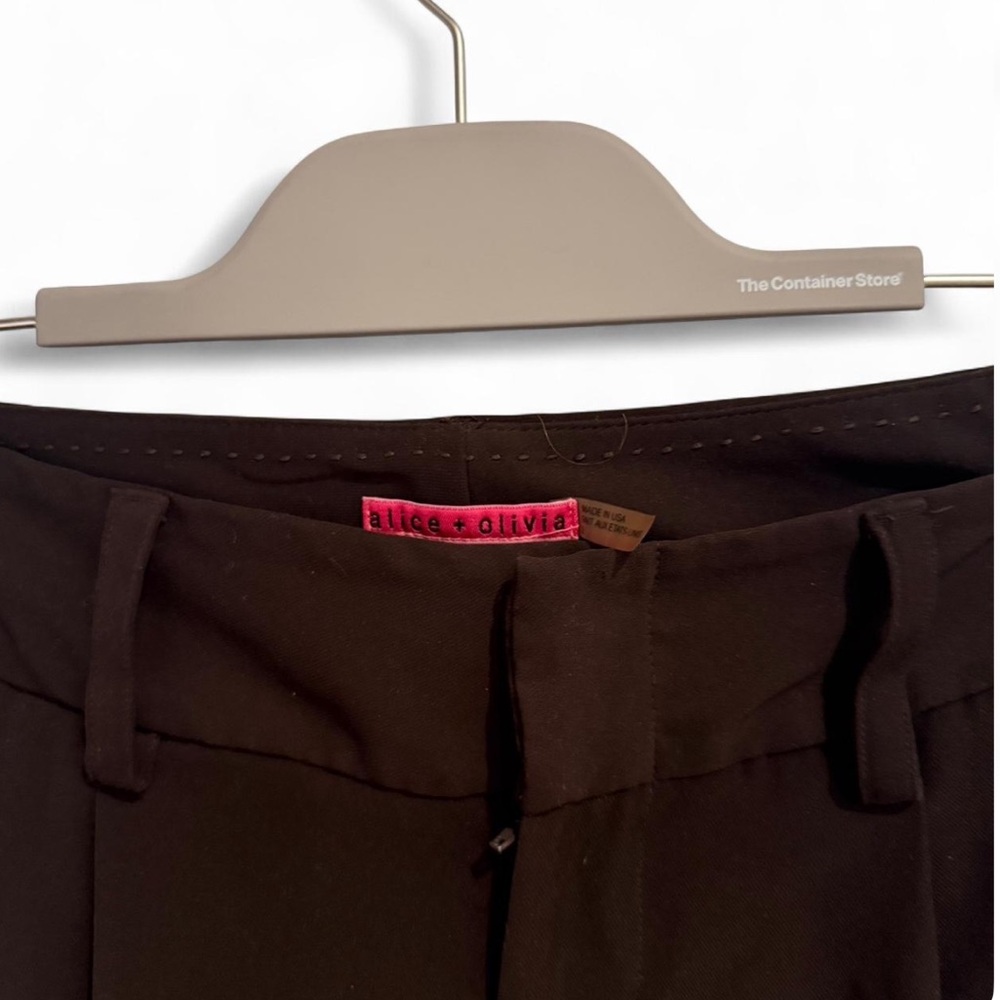 Alice + Olivia wide leg brown pants - Picture 2 of 2